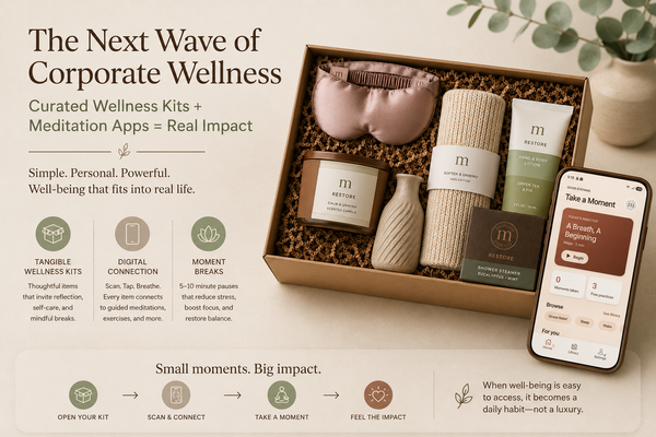 The Next Wave of Corporate Wellness: Why Curated Wellness Kits and Meditation Apps Are Winning
