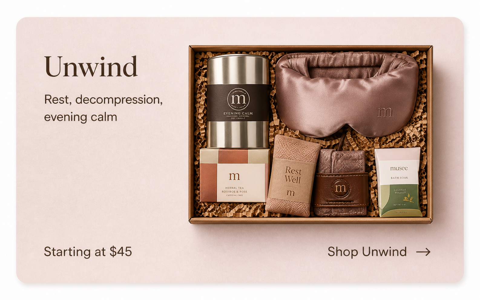 TAKE A MOMENT TO UNWIND