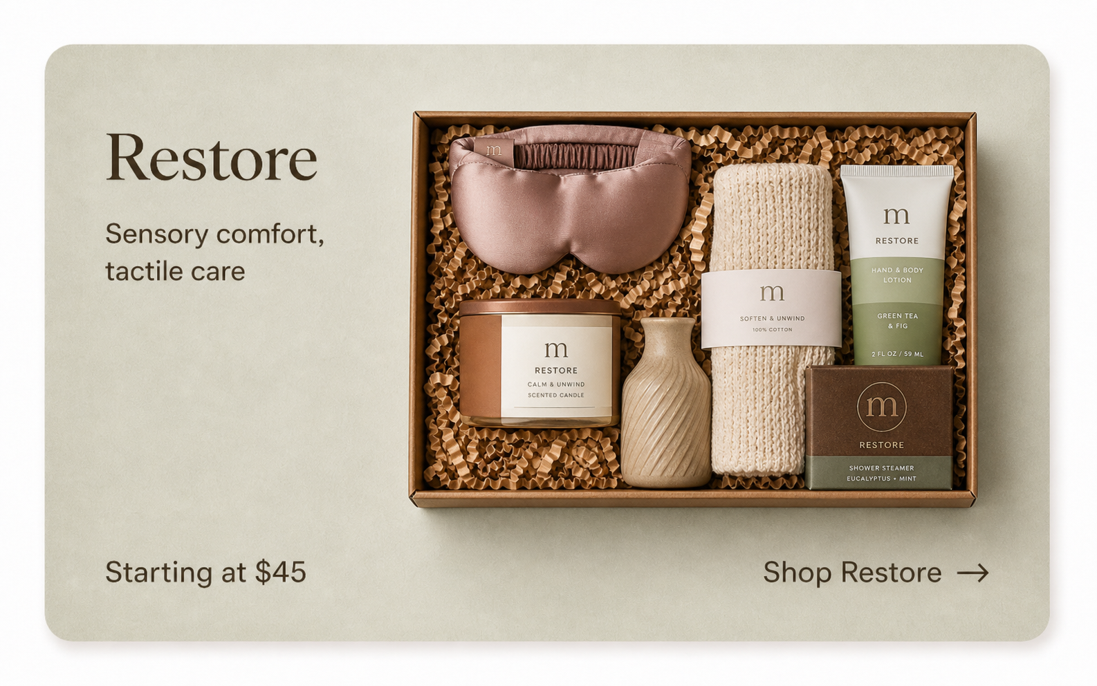 TAKE A MOMENT TO RESTORE